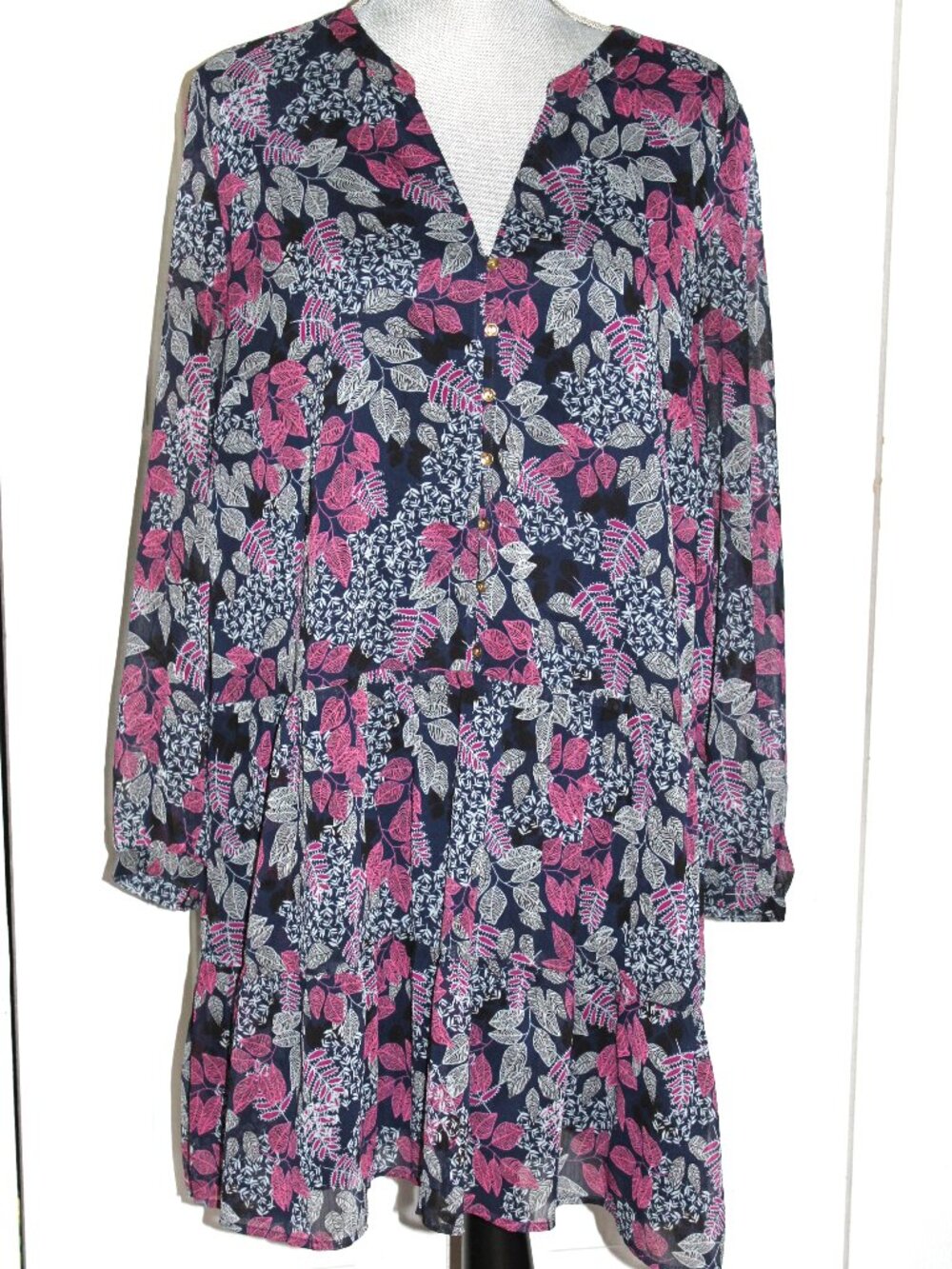 Loft Multicolor Shift Dress